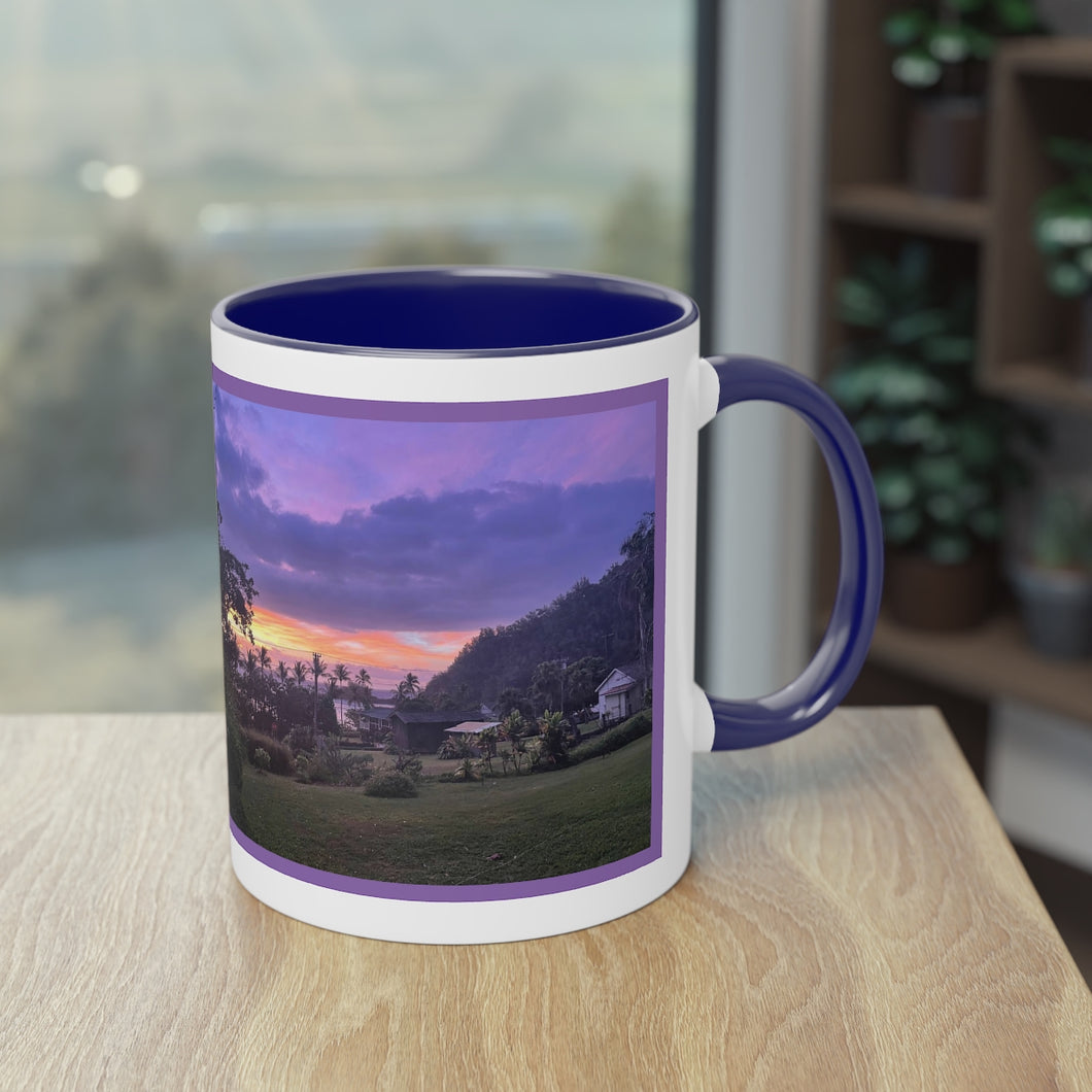 Two-Tone Coffee Mug, 11oz